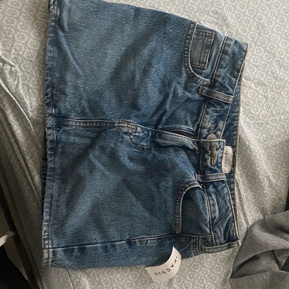 PacSun mini jean skirt